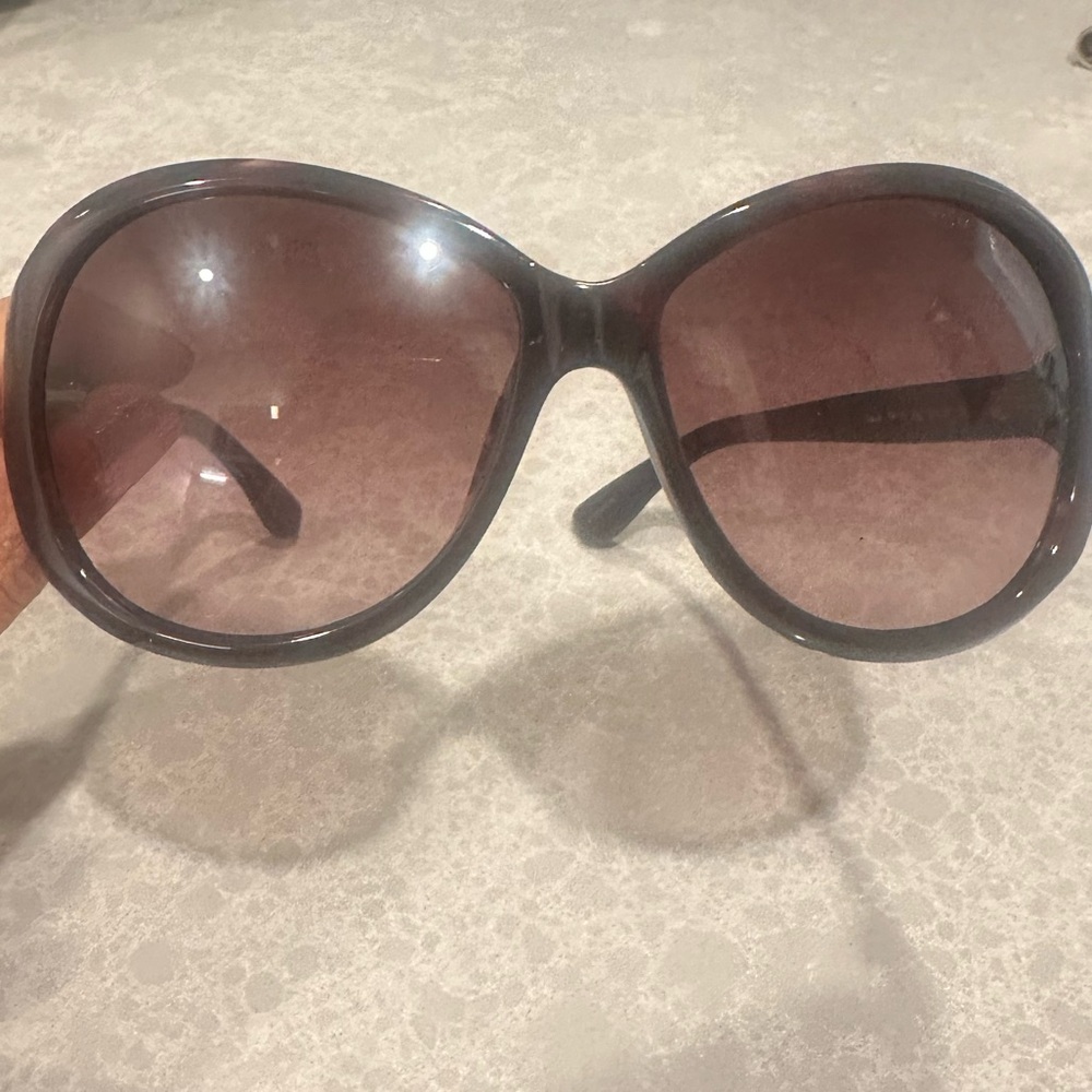 Like New Tom Ford Cecile Dark Brown Sunglasses